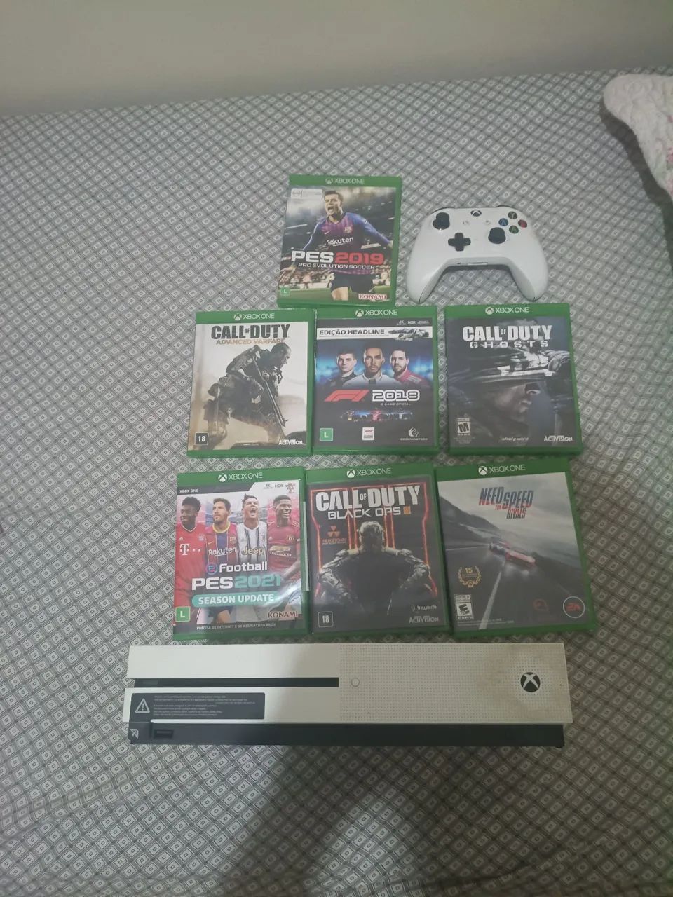 XBOX ONE S com vários jogos - Foto 2