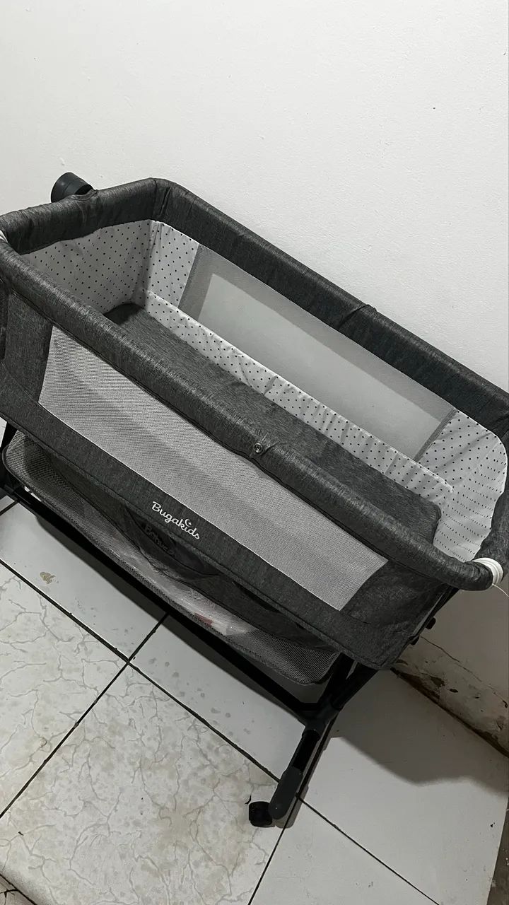 Berço infantil portátil bugakids - Foto 3