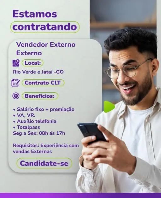 VENDEDOR(A)<br><br>EXTERNO(A)