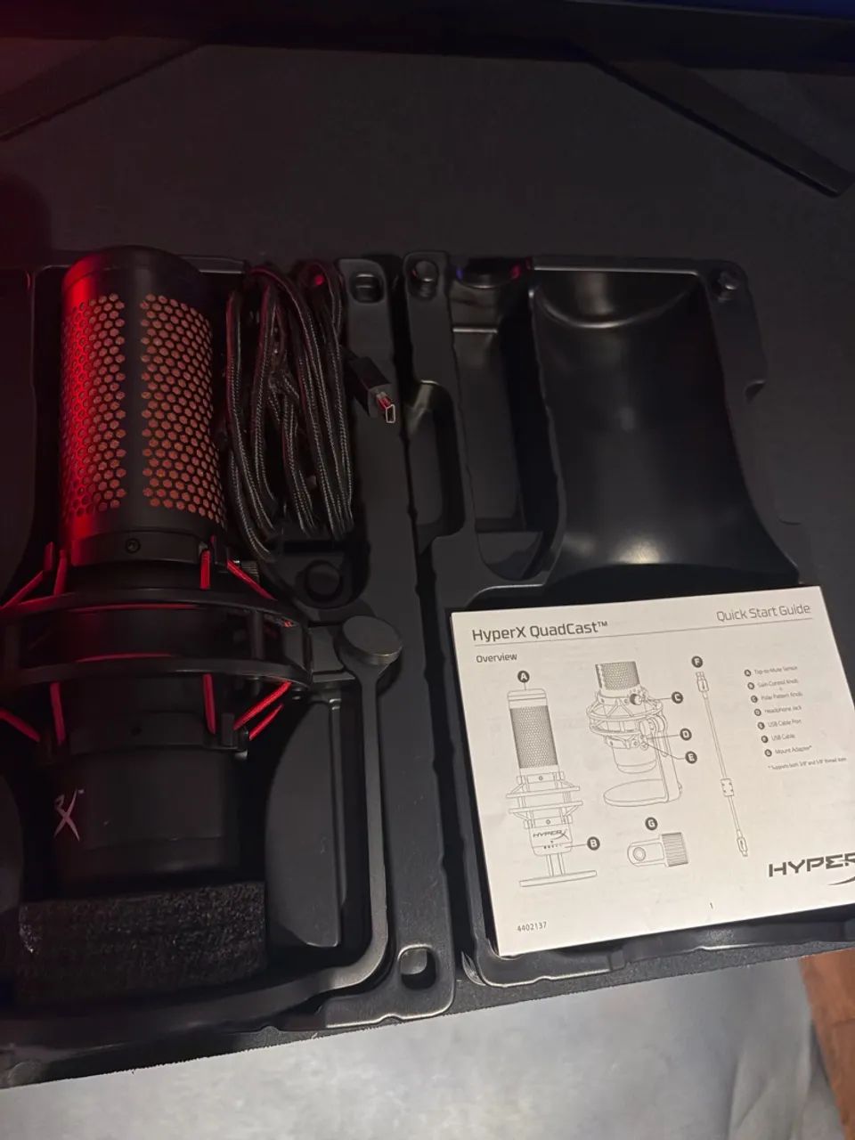 HyperX QuadCast: Design Premium e Alta Definição - Foto 2