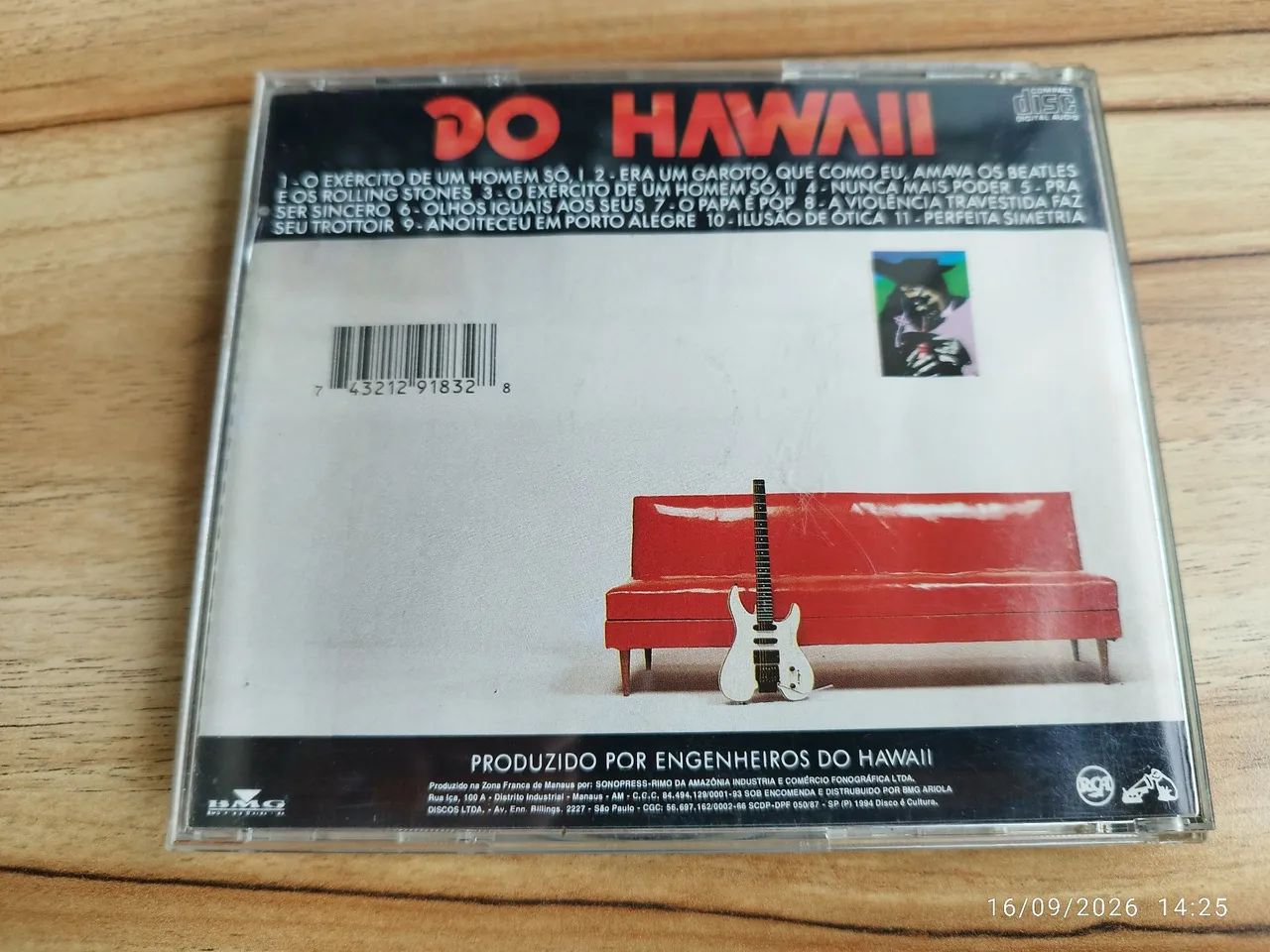 Cd Engenheiros - O Papa é Pop - Foto 2