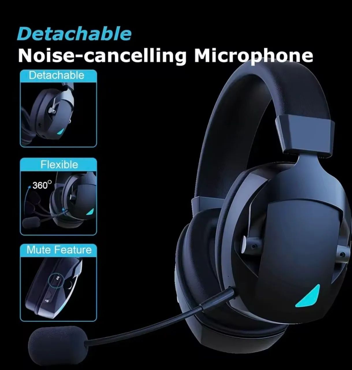 Headset Gamer BL100 PRO - Preto - Foto 4