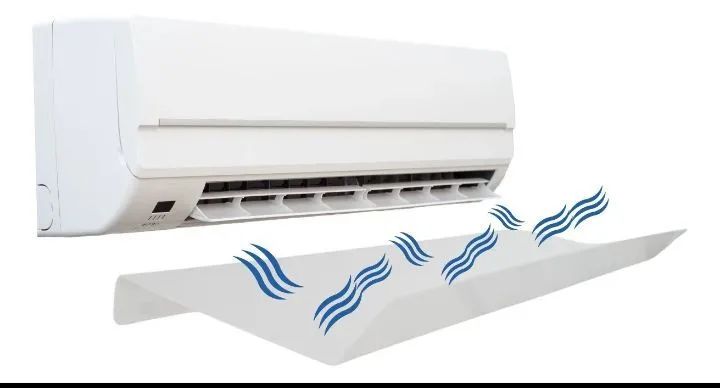 Kit com 2 defletores de Ar condicionado acrílico. - Foto 5