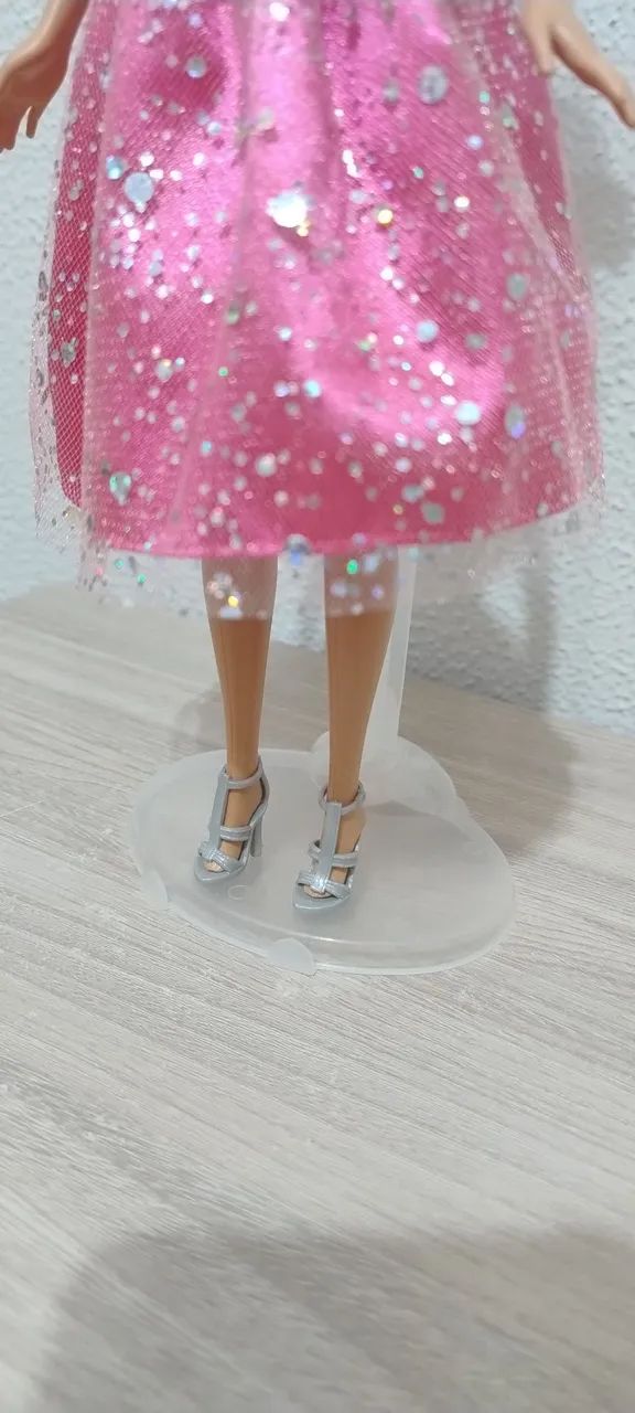 Boneca Barbie Princesa Glitter - Mattel - Anos 2000 - Foto 4