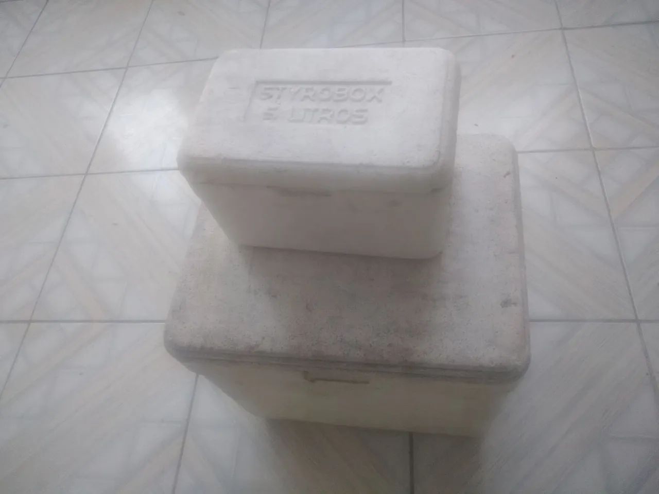 Duas caixas de isopor, 5L e 36L - Foto 2
