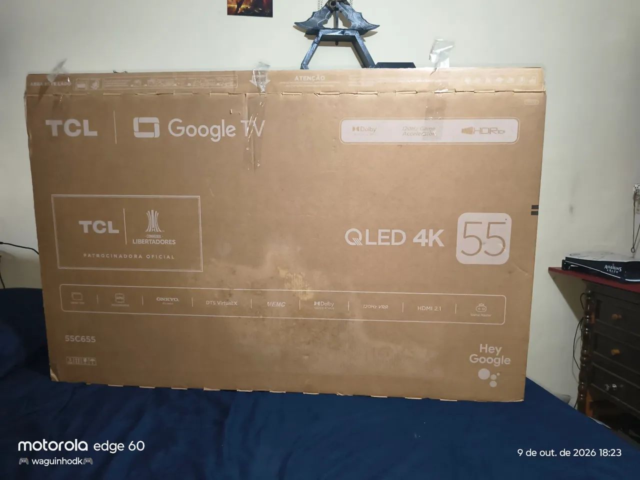 Vendo a tv TCL de 55 polegadas - Foto 2
