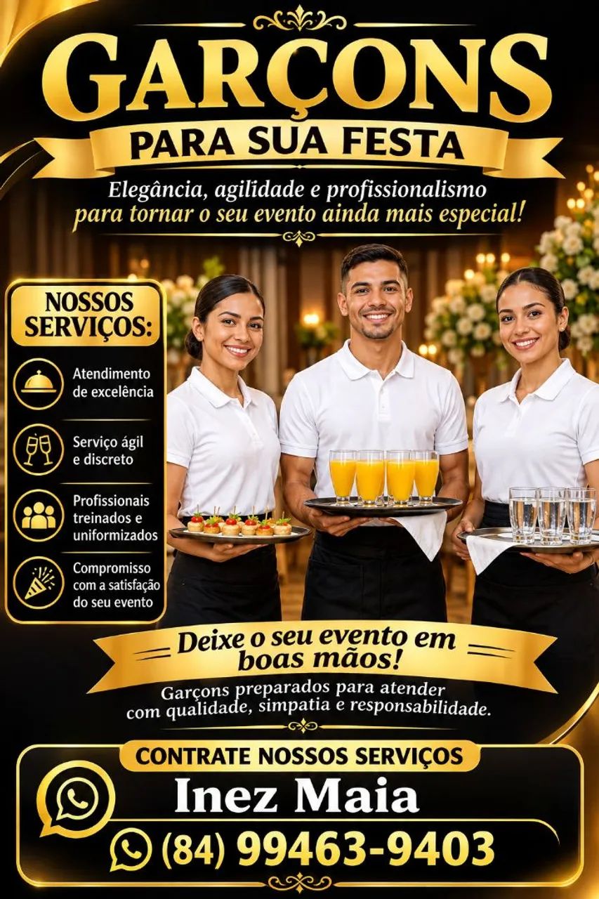 MELHORES GARÇONS PRA SUA FESTA