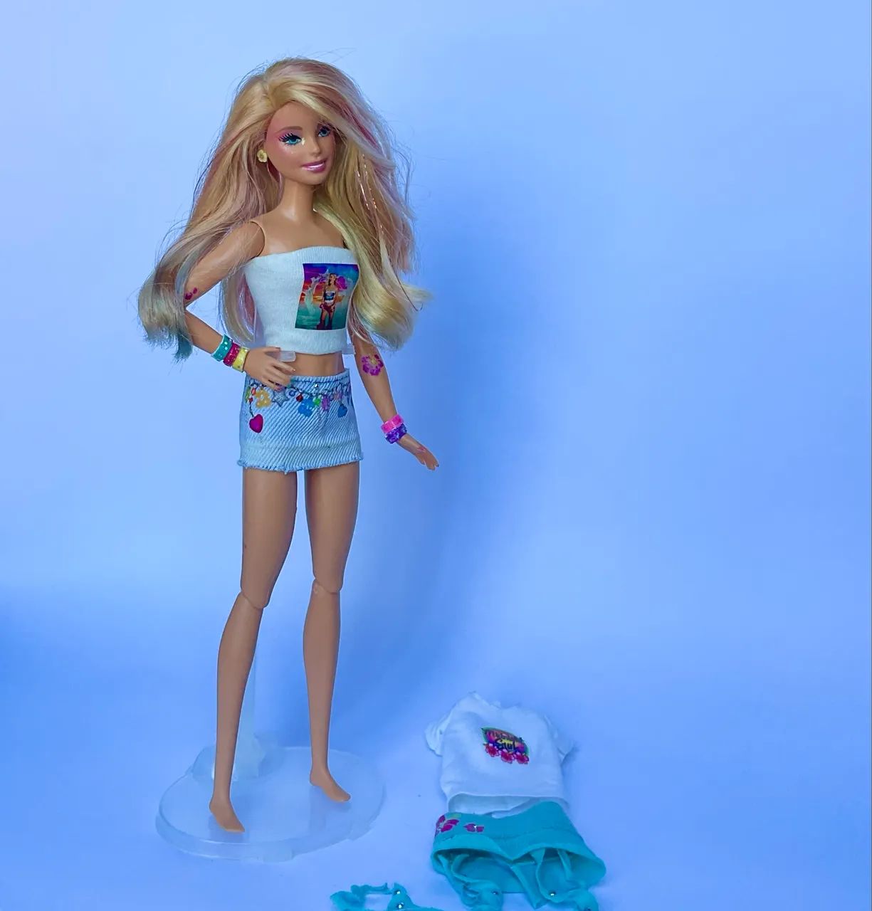 Boneca Barbie Zara Larsson customizada  - Foto 4