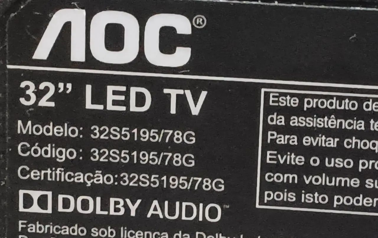 Tv smart aoc Roku 32 polegadas  - Foto 6