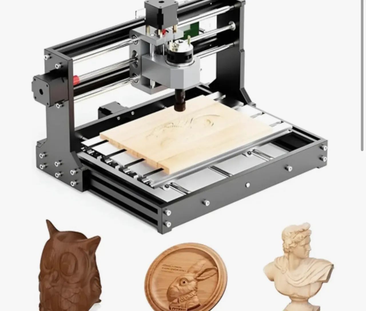 CNC Router Machine Roteador 3 eixos Twotress - Foto 2