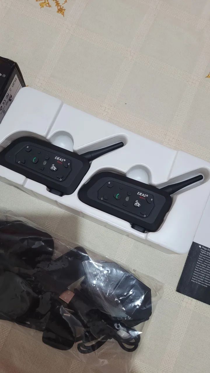Intercomunicador para capacetes EJEAS V6+  - Foto 3