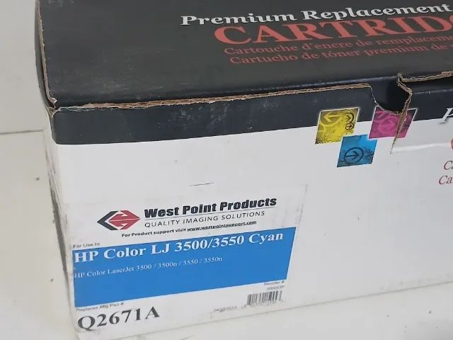 Toner impressora HP Q2671A Cyan - Foto 4