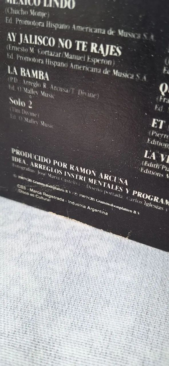 Disco Vinil Julio Iglesias Raices (importado Argentina) - Foto 3