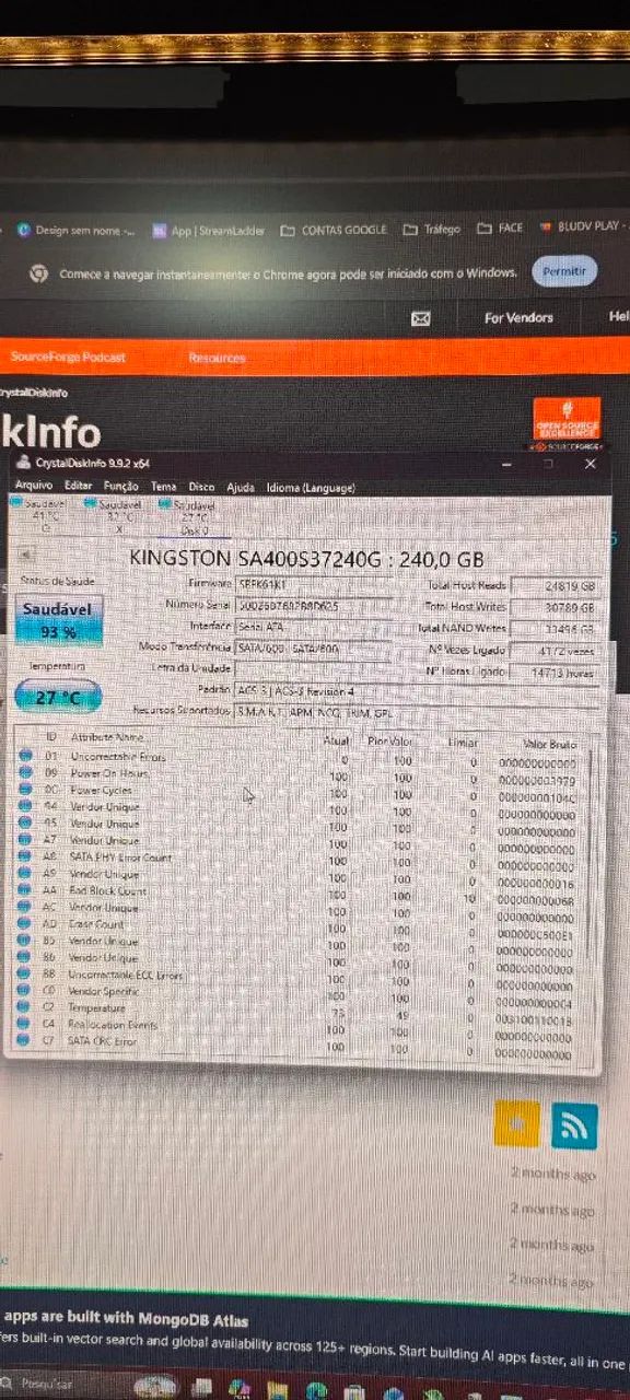 SSD Kingston sata 3, 240GB - Foto 3