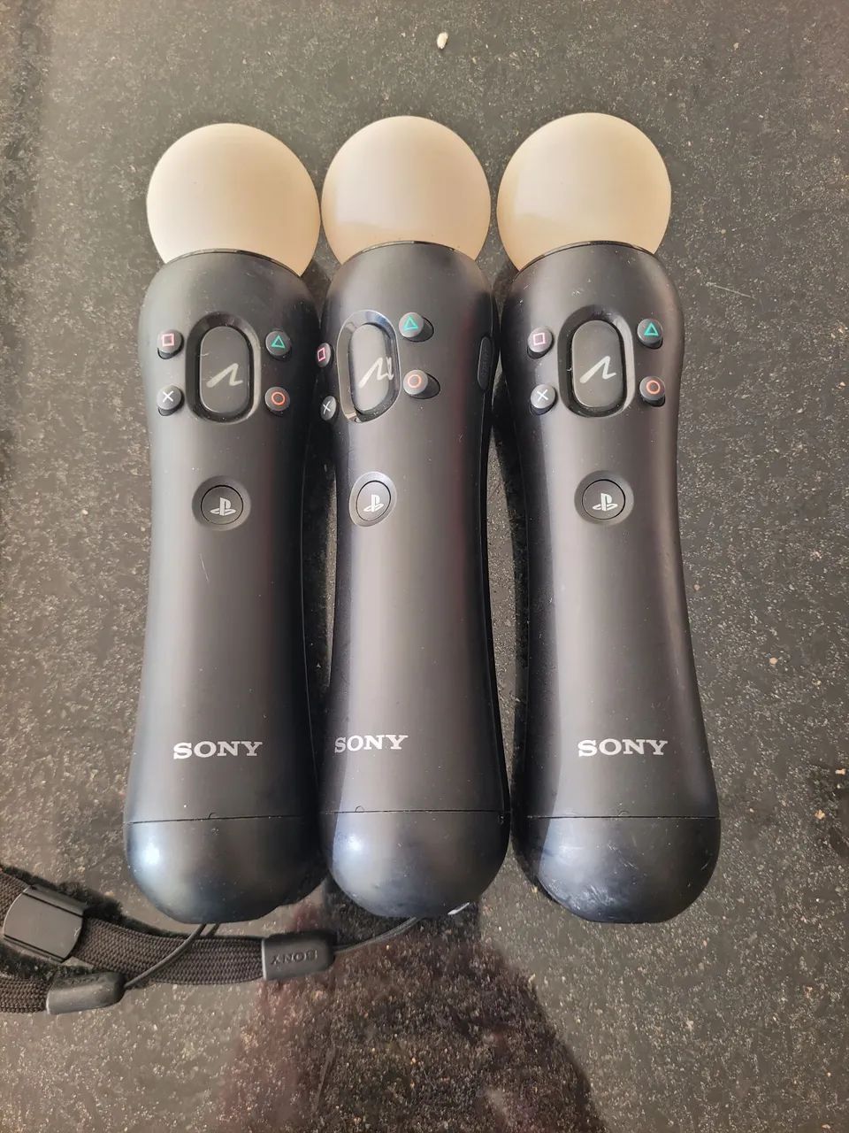 Controles ps3 kit com 3 sem teste