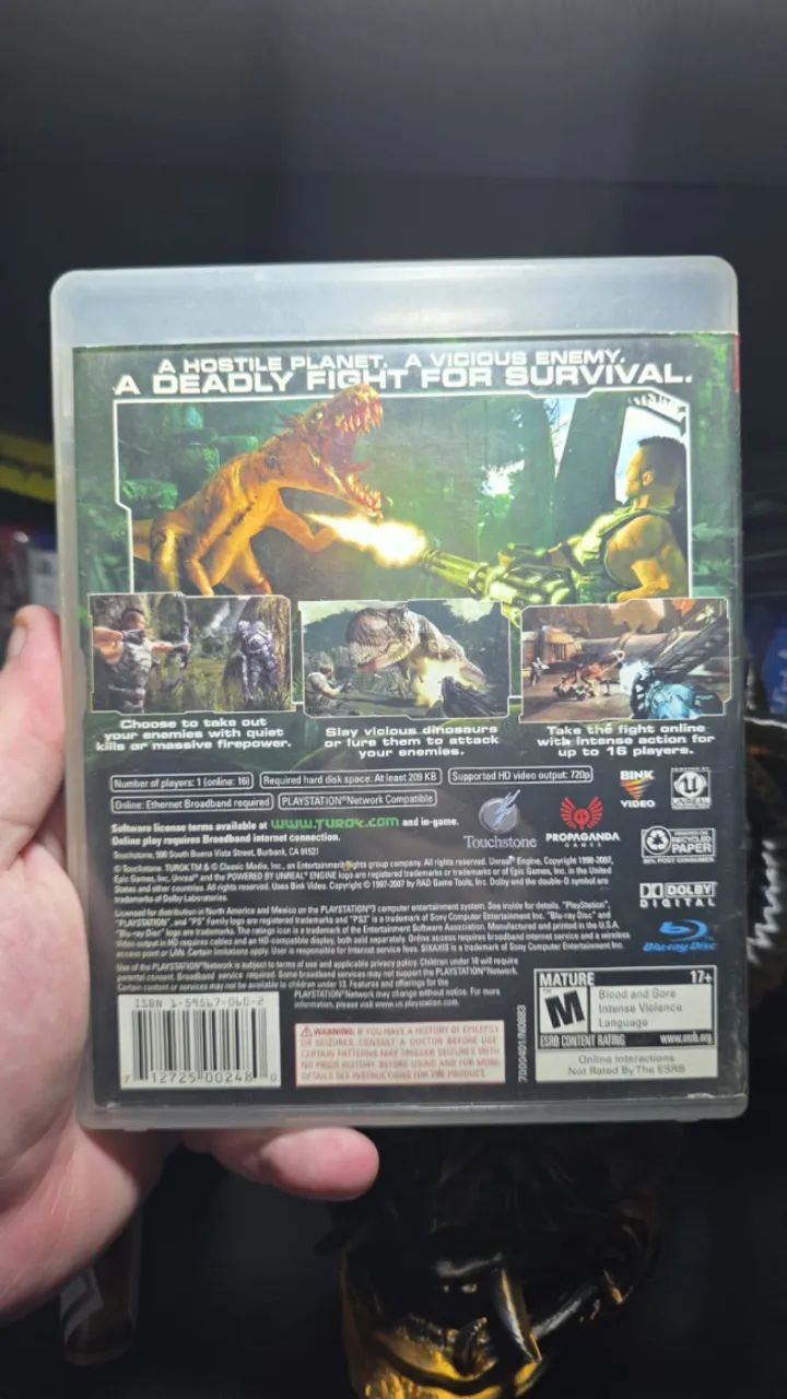 TUROK PS3 USADO FUNCIONANDO PERFEITAMENTE - Foto 2