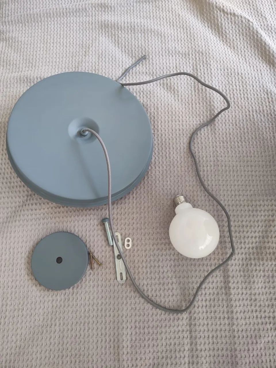 Pendente Alumínio Ø47cm Aruá com lâmpada  - Foto 2