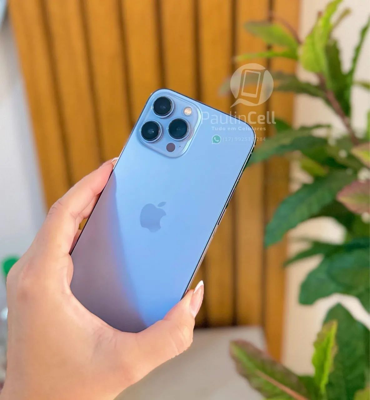 IPhone 13 Pro Max 128gb Azul completo  - Foto 3