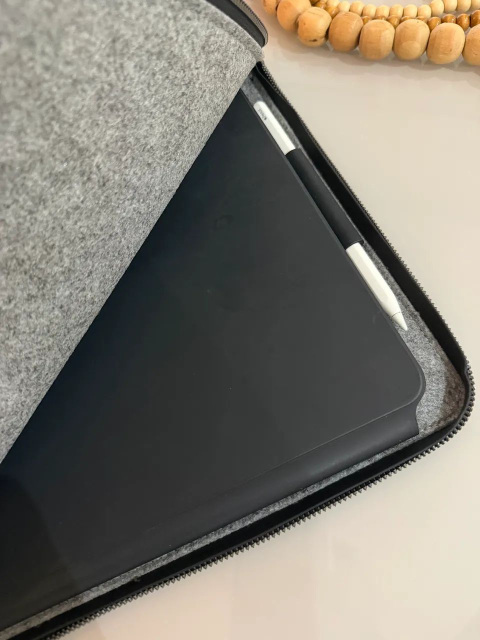 Ipad m1 12.9 - 2TB (cellular) + Caneta + magic keyboard (NO) + Capa couro Woolnut - Foto 4