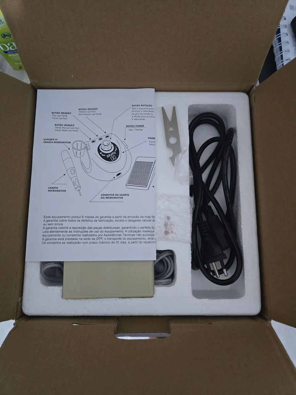 Vendo motor de bancada prótese odontológica bravo - Foto 3