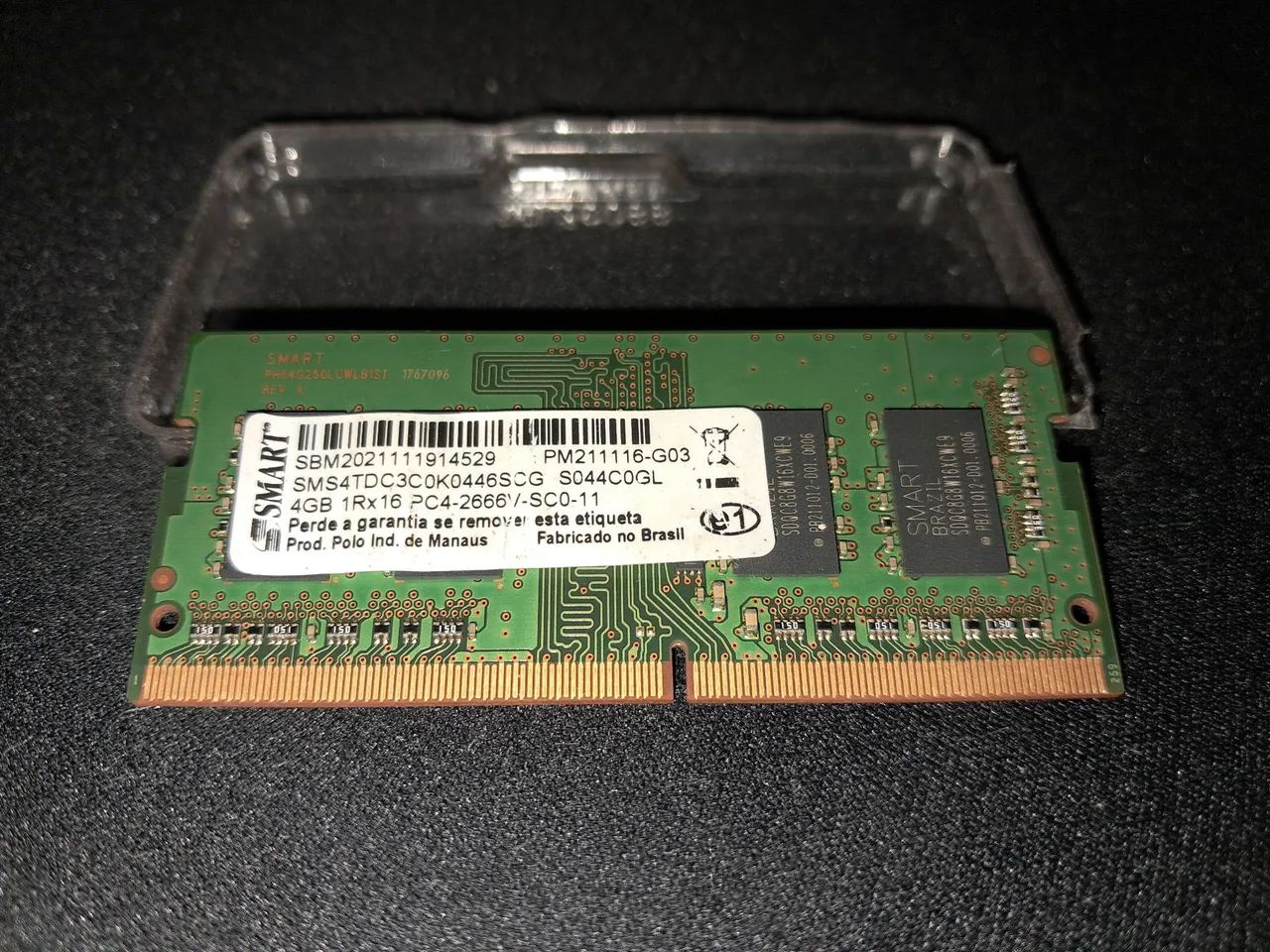 4GB DE RAM DDR4 PARA NOTEBOOK 
