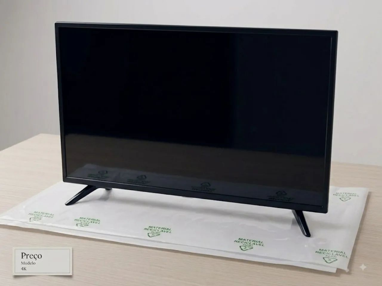 Smart TV AOC 43" LED Full HD - Perfeito Estado (Com Controle Original) - Foto 2