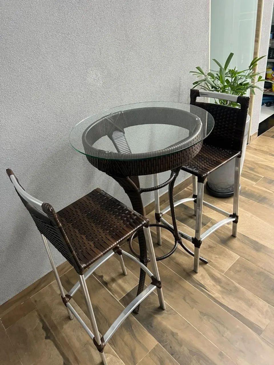 Conjunto Mesa Bistrô c/ 2 Cadeiras - Foto 2