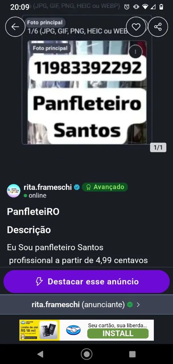 Panfleteiro - Foto 2