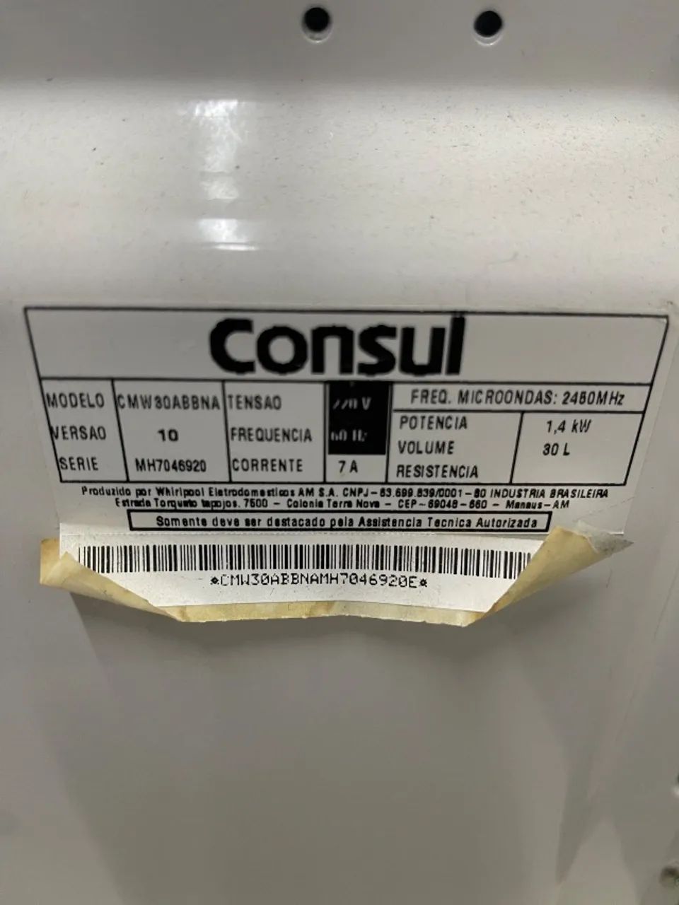 Microondas Cônsul 30L 220v - Foto 5
