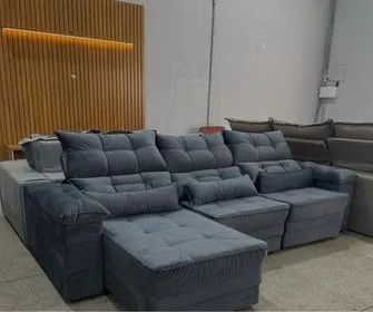 Sofá Retrátil e Reclinável Poliana 2,90 D-28  - Foto 3