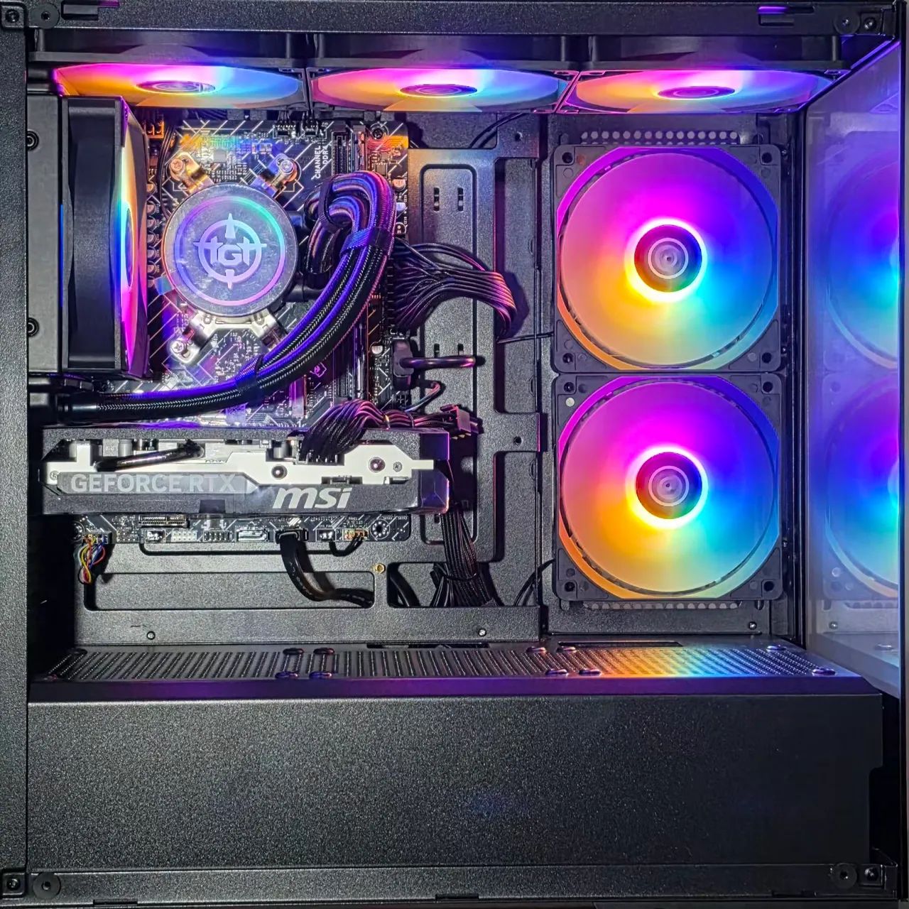 Pc gamer Rx 7600 + Ryzen 5 5500 + 32gb ram | Troco e parcelo - Foto 4
