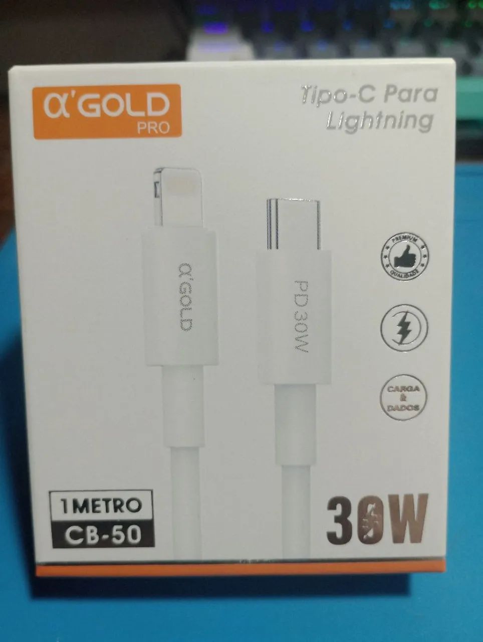 Cabo Tipo-C para Lightning 30W