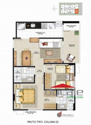 Apartamento no Residencial Bento Ferreira em Monte Belo - Foto 4