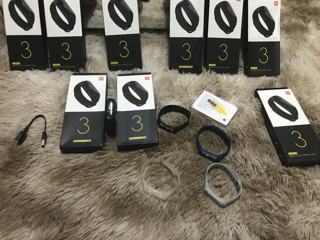 Xiaomi Mi Band 3 Relógio Pulseira Monitor Cardíaco promoção português+ pulseira reserva,