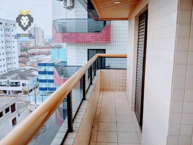 Apartamento com 2 dormitórios à venda, 73 m² por R$ 270.000,00 - Vila Guilhermina - Praia - Foto 8
