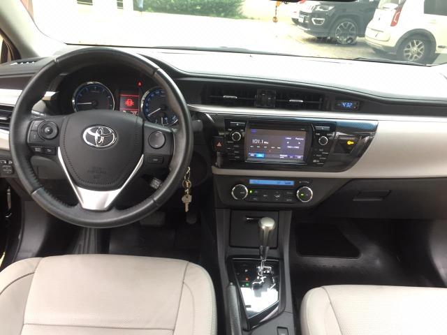 Corolla XEI 2.0 automático flex 2016/2017 - 42.000 km rodados - Foto 16