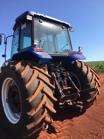 Trator new holland tm7020 ano 2009 - Foto 2