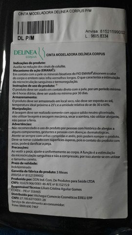 Cinta modeladora delinear corpus original tamanho m - Foto 3