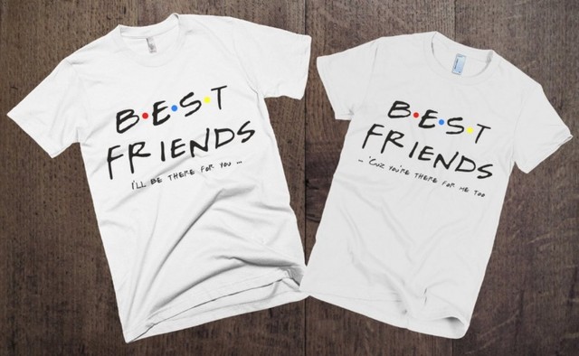 2 Camisas Friends - Presente para amigos