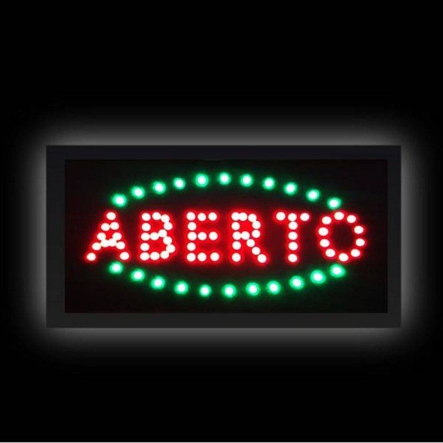 Placa Letreiro de Led Escrito "Bar" - Foto 3