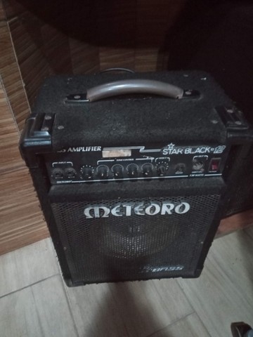 Amplificador Meteoro Star Black 12 Para Baixo De 130w