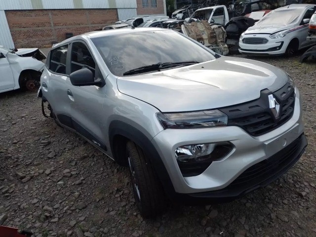Renault Kwid 2022 Parachoque Airbag Retrovisor Farol Porta Motor Lanterna Sucata - Foto 2