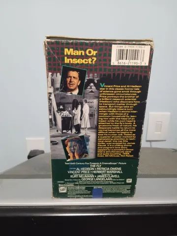 The Fly ( A Mosca 1958) Vhs original importado  - Foto 2