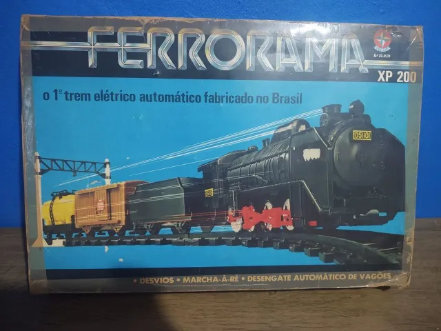 Trem Locomotiva Ferrorama XP 300 Brinquedo Clássico Estrela