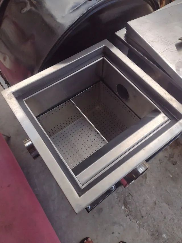 Cx de gordura inoxidável  - Foto 5