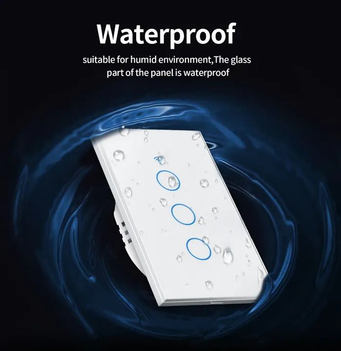 Interruptor Touch Screen 3 Botões - Impermeável! - Foto 3