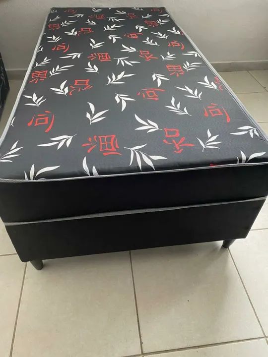 Cama Box solteiro nova a pronto entrega  - Foto 2