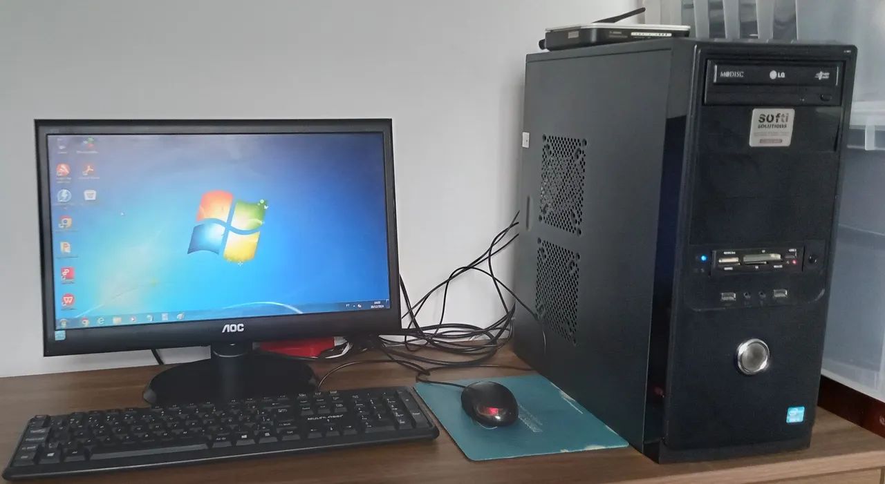 Computador Completo com Monitor 
