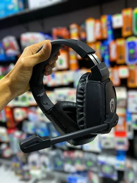 HEADSET GAMER RGB BLUETOOTH HMASTON SNS12 - Foto 4