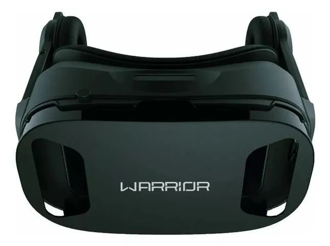 Óculos Realidade Virtual 3d Gamer Com Fone De Ouvido Warrior JS086 Loja Coimbra Entregamos - Foto 3